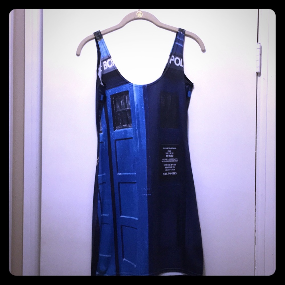 Never Worn Blackmilk Police Box Dress - M